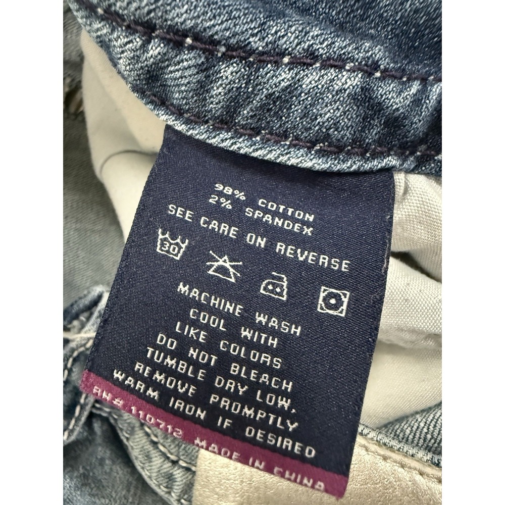 Vigoss The Chelsea Vintage‎ Capri Cropped Denim Jeans Womens Size 5/6 - Picture 13 of 15